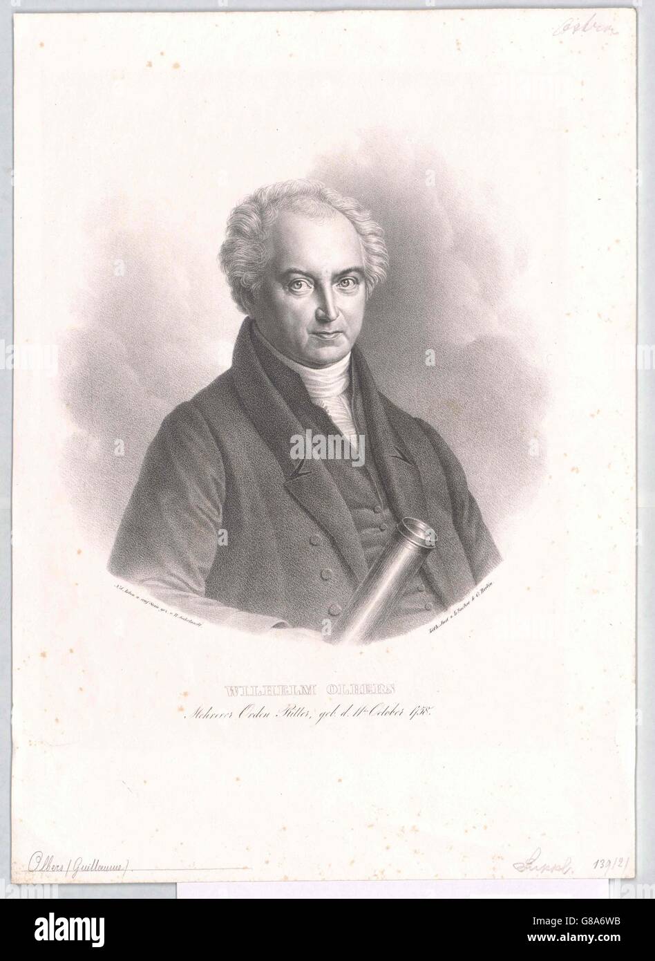 Olbers, Heinrich Wilhelm Mathias Stockfoto