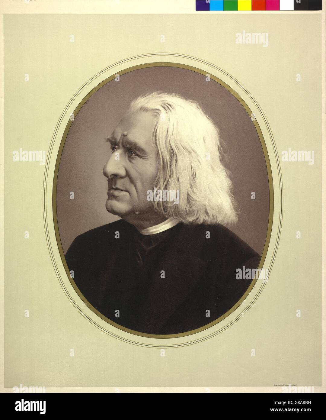 Liszt, Franz Stockfoto