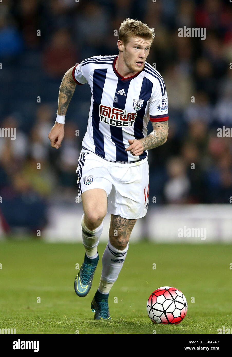 Fußball - Barclays Premier League - West Bromwich Albion V Everton - The Hawthornes Stockfoto