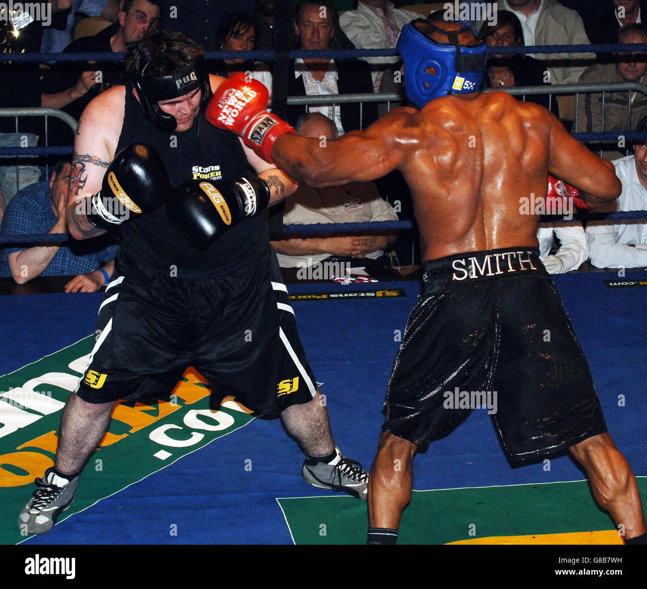 Promi-Charity-Boxkampf - Bethnal Green Stockfoto