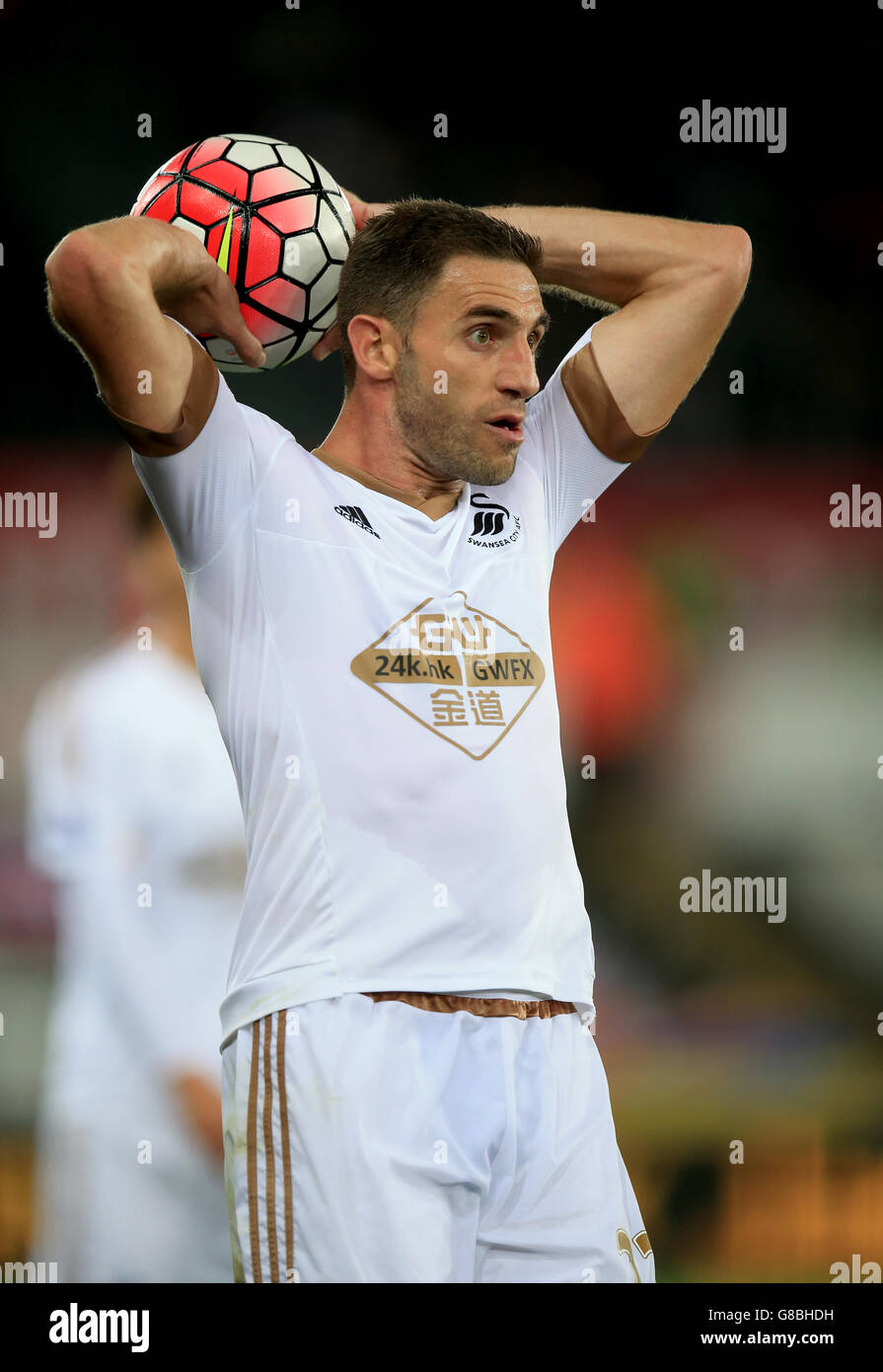 Fußball - Barclays Premier League - Swansea City V Stoke City - Liberty Stadium Stockfoto