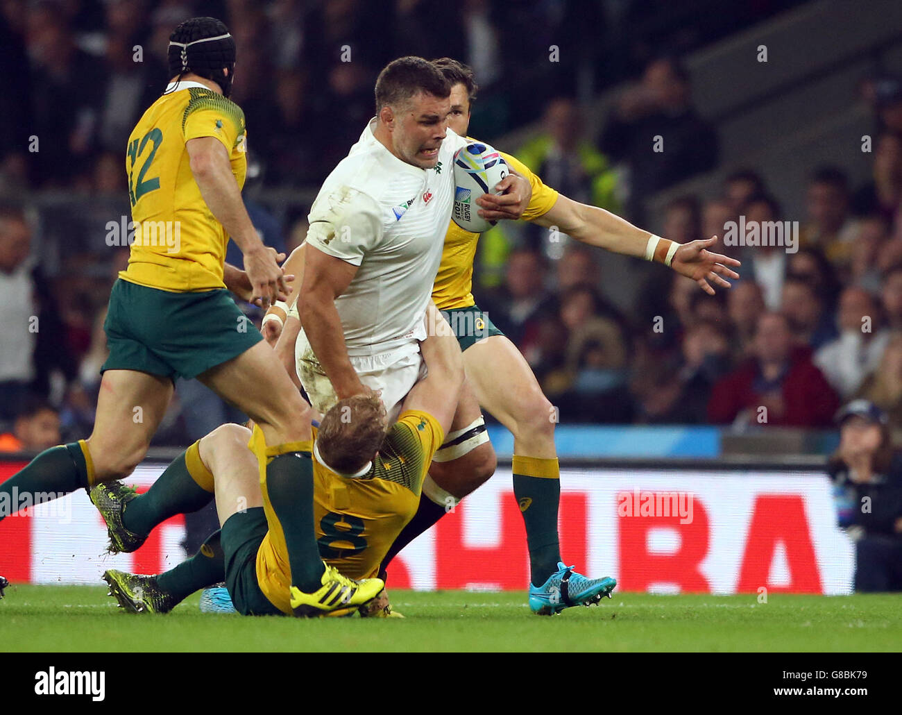 Rugby-Union - Rugby-Weltmeisterschaft 2015 - Pool A - England V Australien - Twickenham Stockfoto