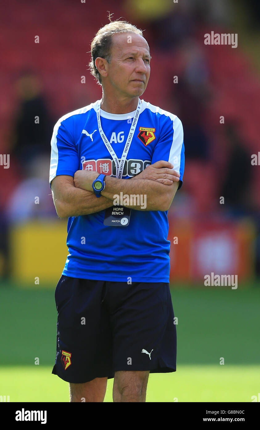 Fußball - Barclays Premier League - Watford V Crystal Palace - Vicarage Road Stockfoto