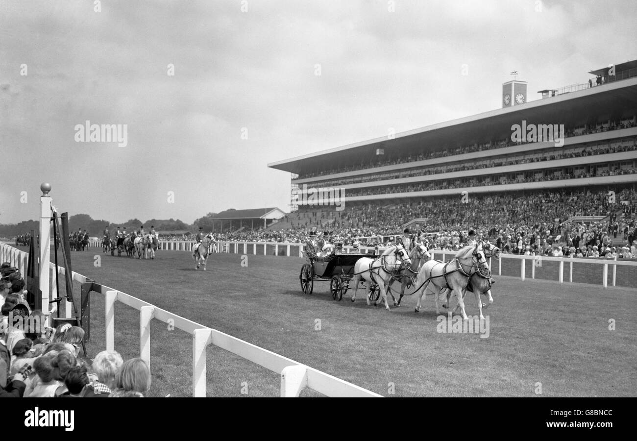 Royalty - Royal Ascot Eröffnungstag Stockfoto