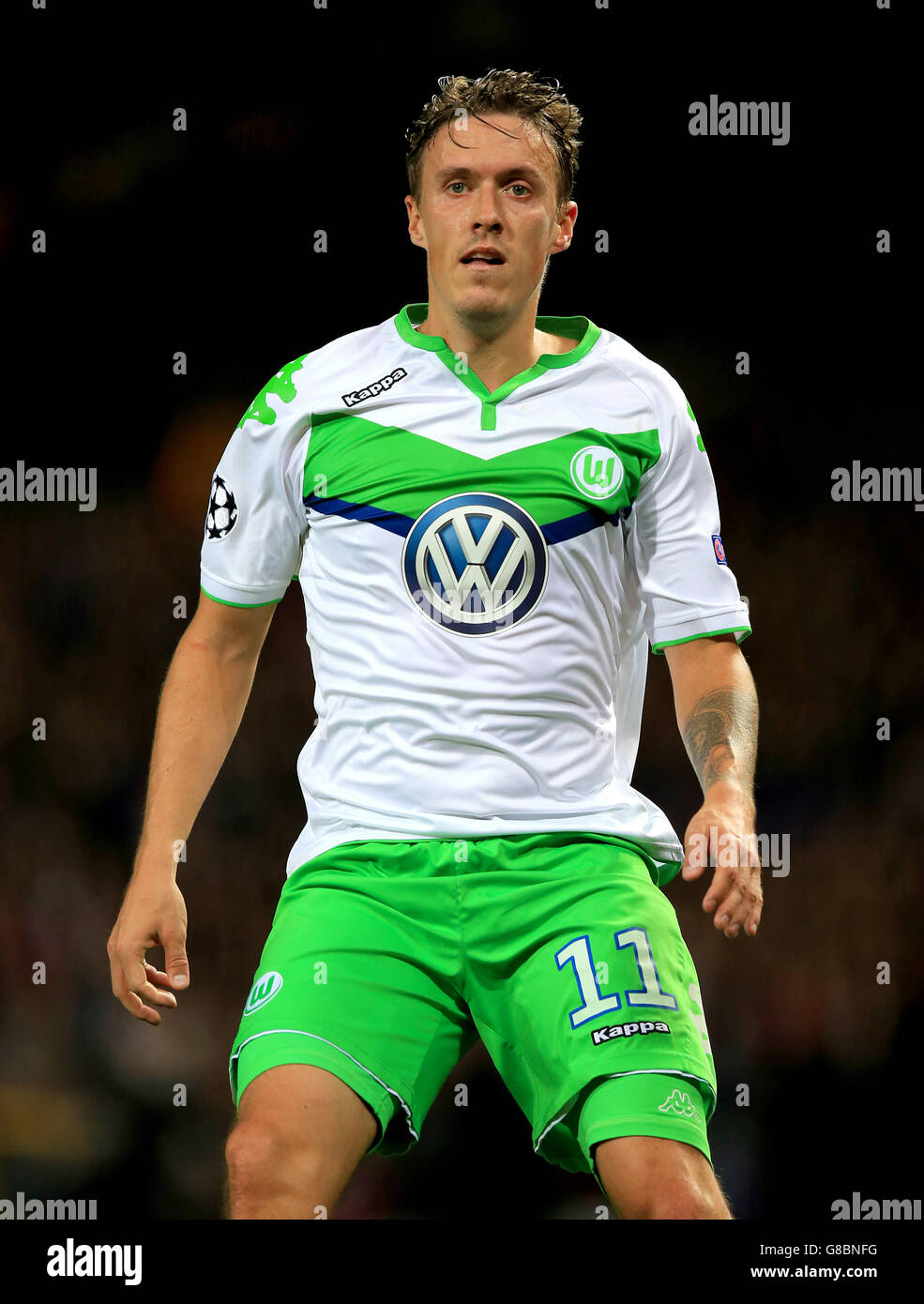 Fußball - UEFA Champions League - Gruppe B - Manchester United V VfL Wolfsburg - Old Trafford Stockfoto