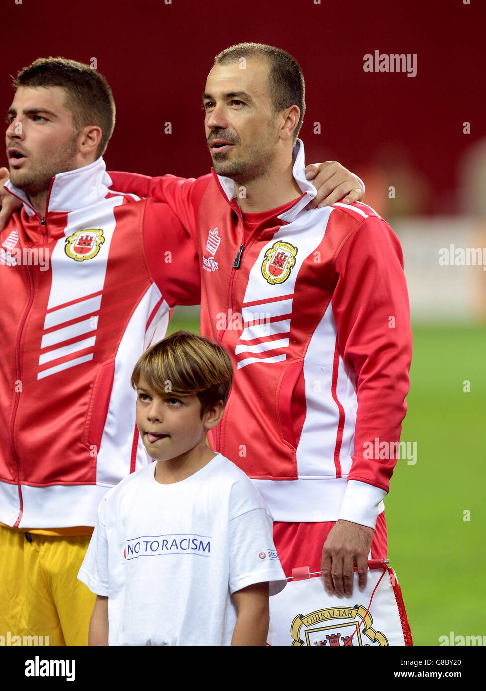 Fußball - UEFA European Championship Qualifikation - Gruppe D - Gibraltar V Schottland - Estadio Algarve Stockfoto