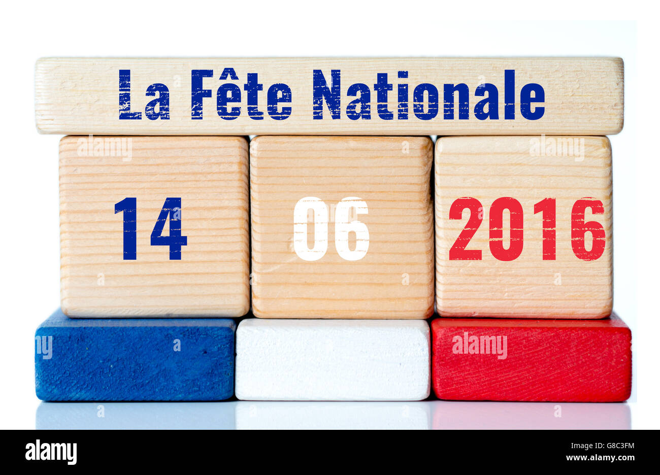 la Fête nationale Stockfoto