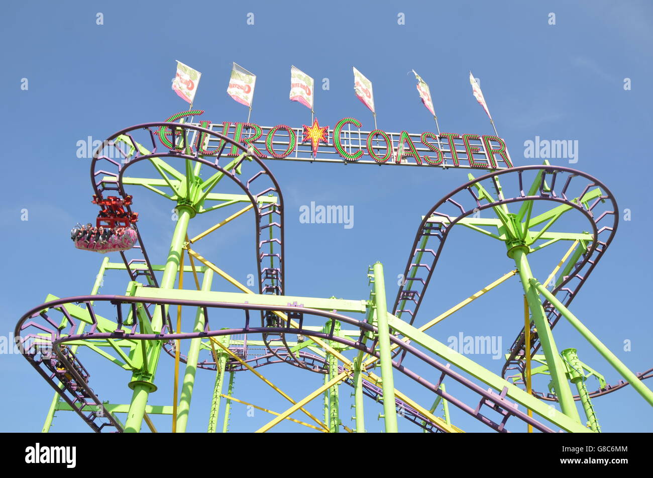 Achterbahn Park Stockfotos Und Bilder Kaufen Alamy