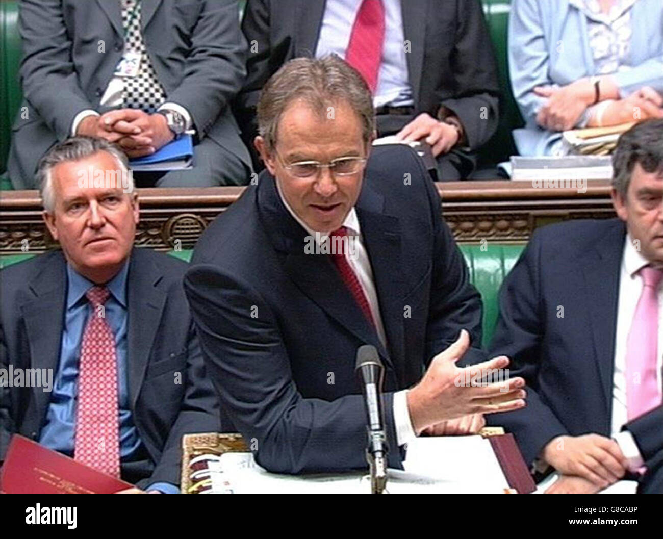 Premierminister Tony Blair. Stockfoto