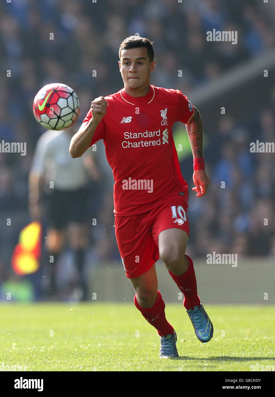 Fußball - Barclays Premier League - Everton gegen Liverpool - Goodison Park. Philippe Coutunhion, Liverpool Stockfoto