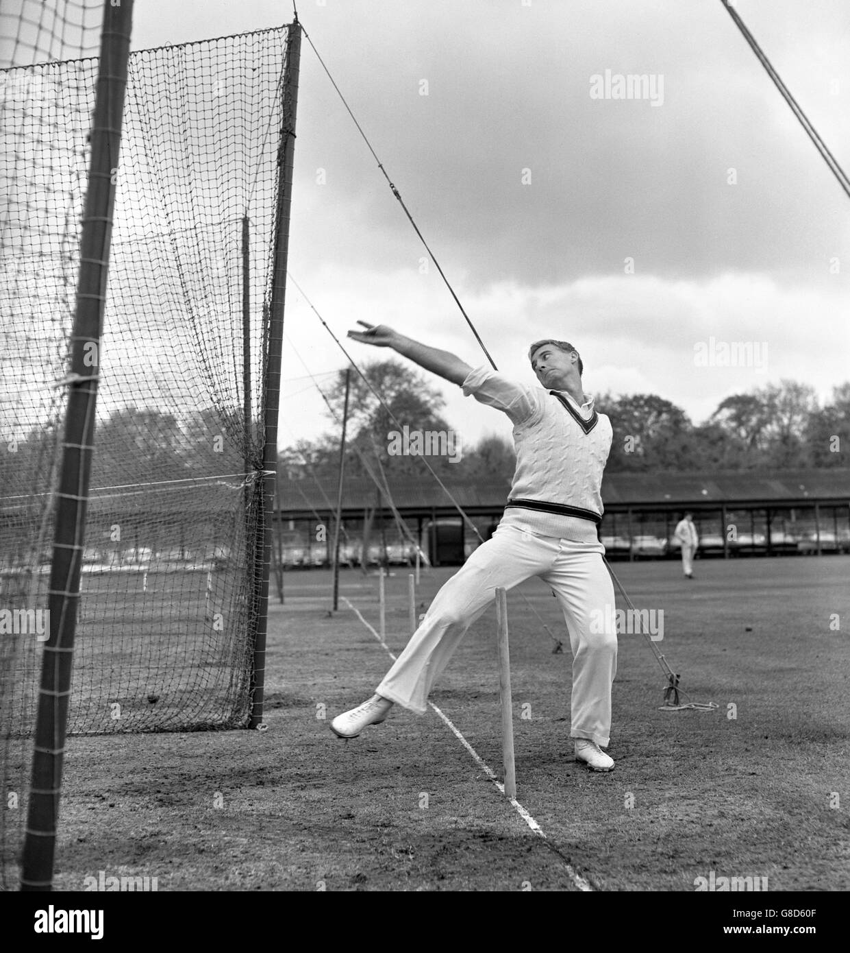 Kricket - der Asche - Australien Praxis - Herr, London Stockfoto