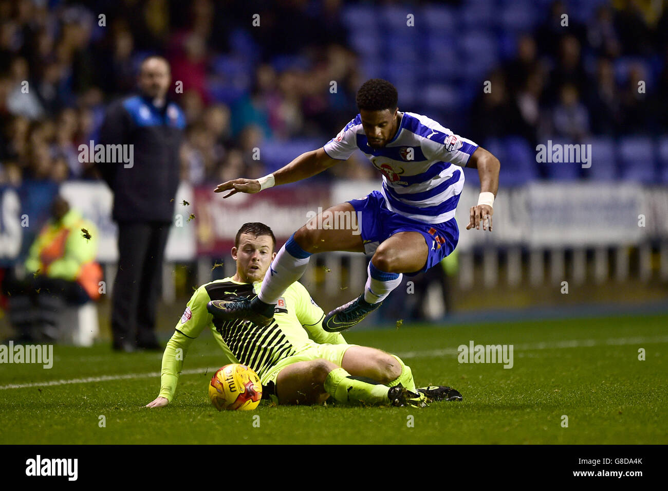 Fußball - Himmel Bet Meisterschaft - lesen V Huddersfield Town - Madejski-Stadion Stockfoto