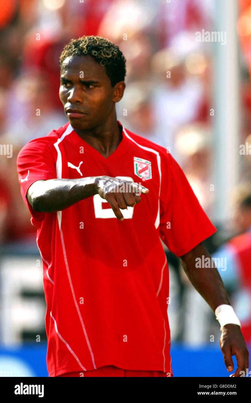 Fußball - FIFA Confederations Cup 2005 - Gruppe A - Tunesien / Deutschland - WM-Stadion Stockfoto