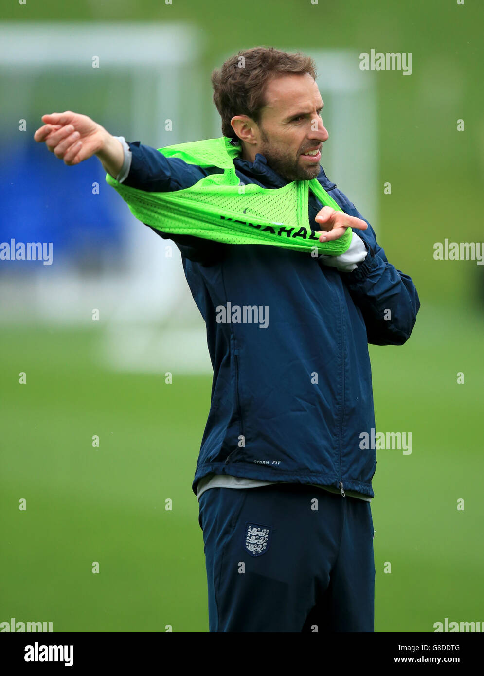 Fußball - U21 Euro-Qualifikation - & Bosnien-Herzegowina U21 V England U21 - England U21 Trainingseinheit - St George Park Stockfoto