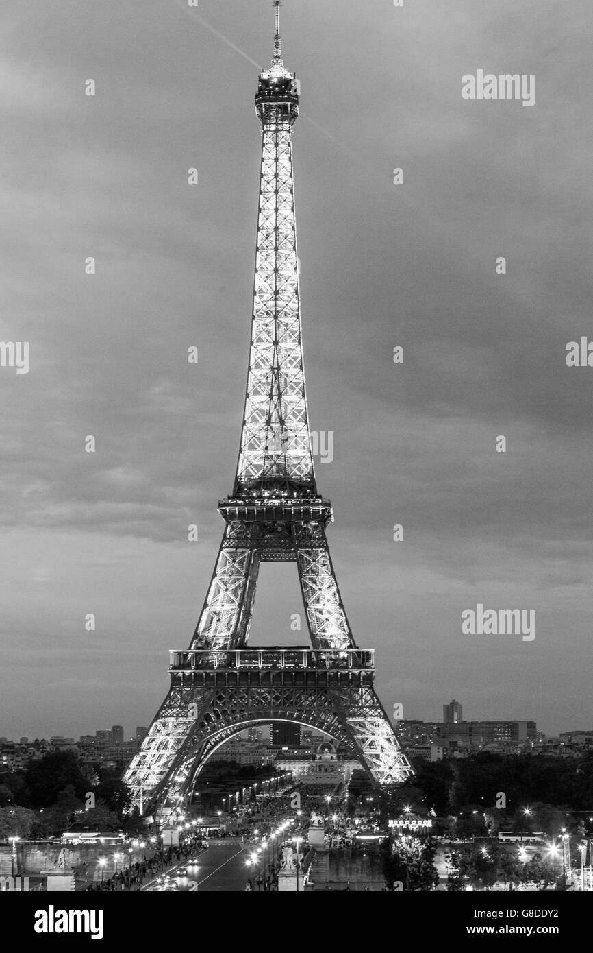 Eiffelturm, Paris, Frankreich Stockfoto