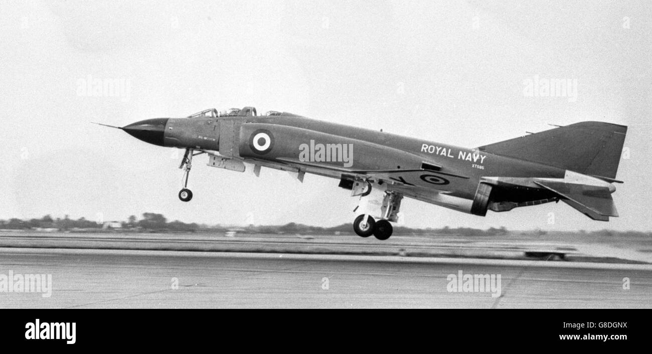 Militär - McDonnell F-4 K Phantom Stockfoto