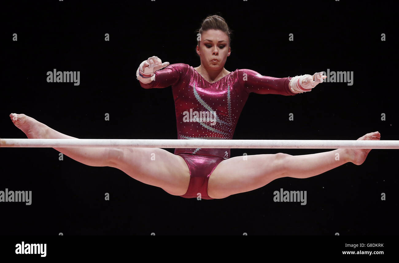 Gymnastik - WM 2015 - Tag sieben - SSE Hydro Stockfoto