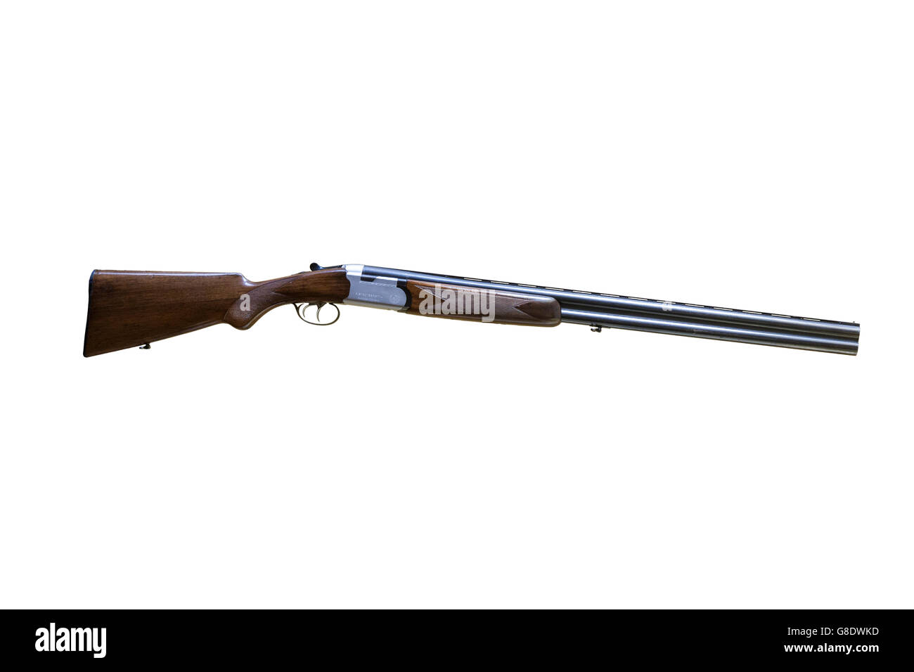 über-unter Schrotflinten Beretta Stockfoto