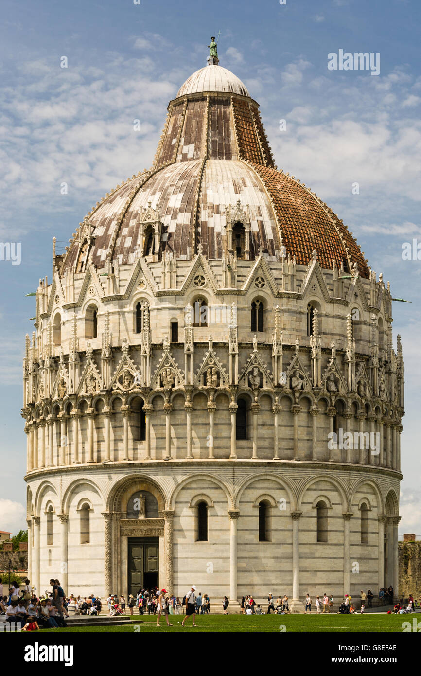 MONUMENTALFRIEDHOF IN PISA - ITALIEN Stockfoto