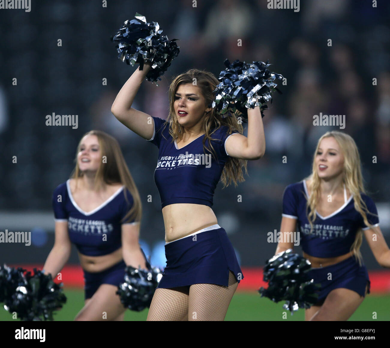 Rugby League - International Test Series - erste Test - England V Neuseeland - KC Stadium Stockfoto
