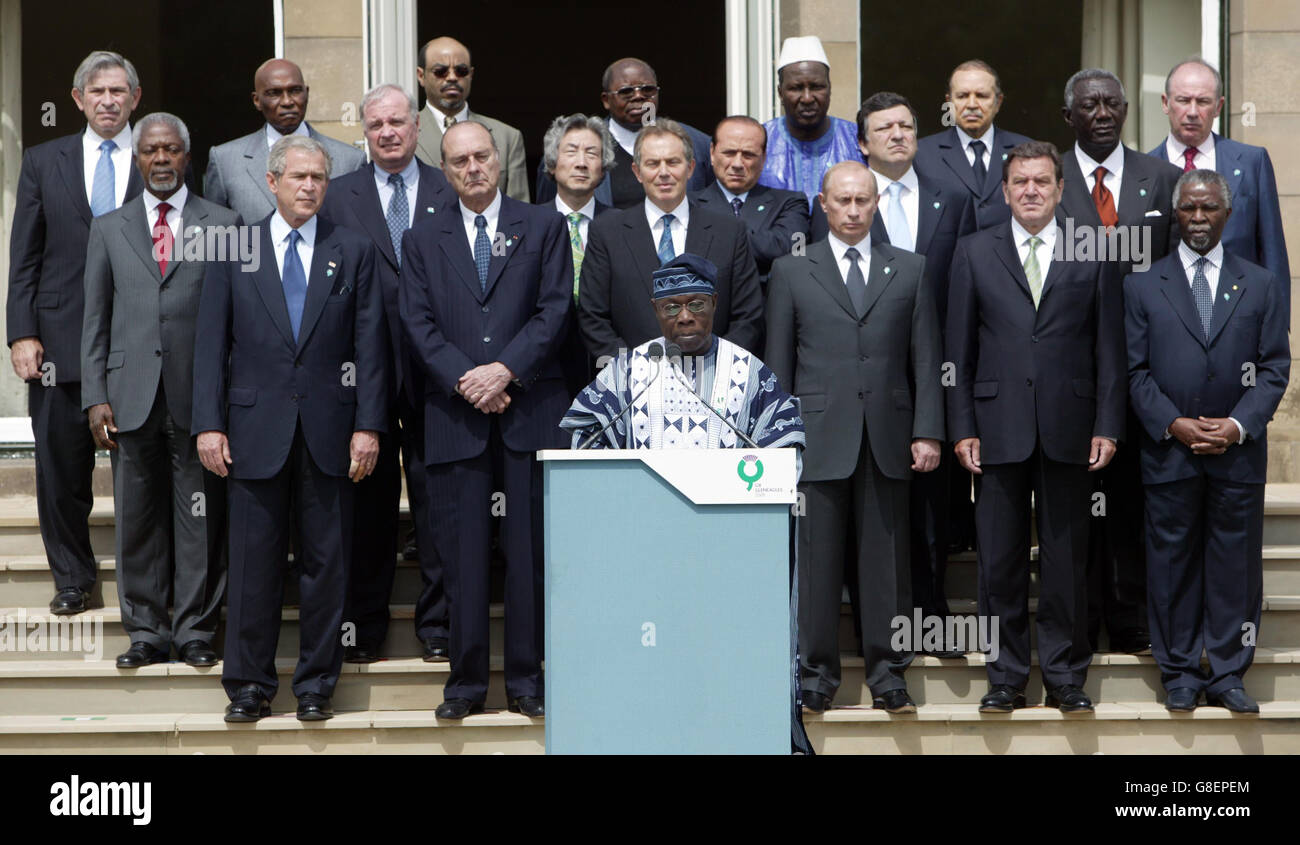G8-Gipfel Stockfoto