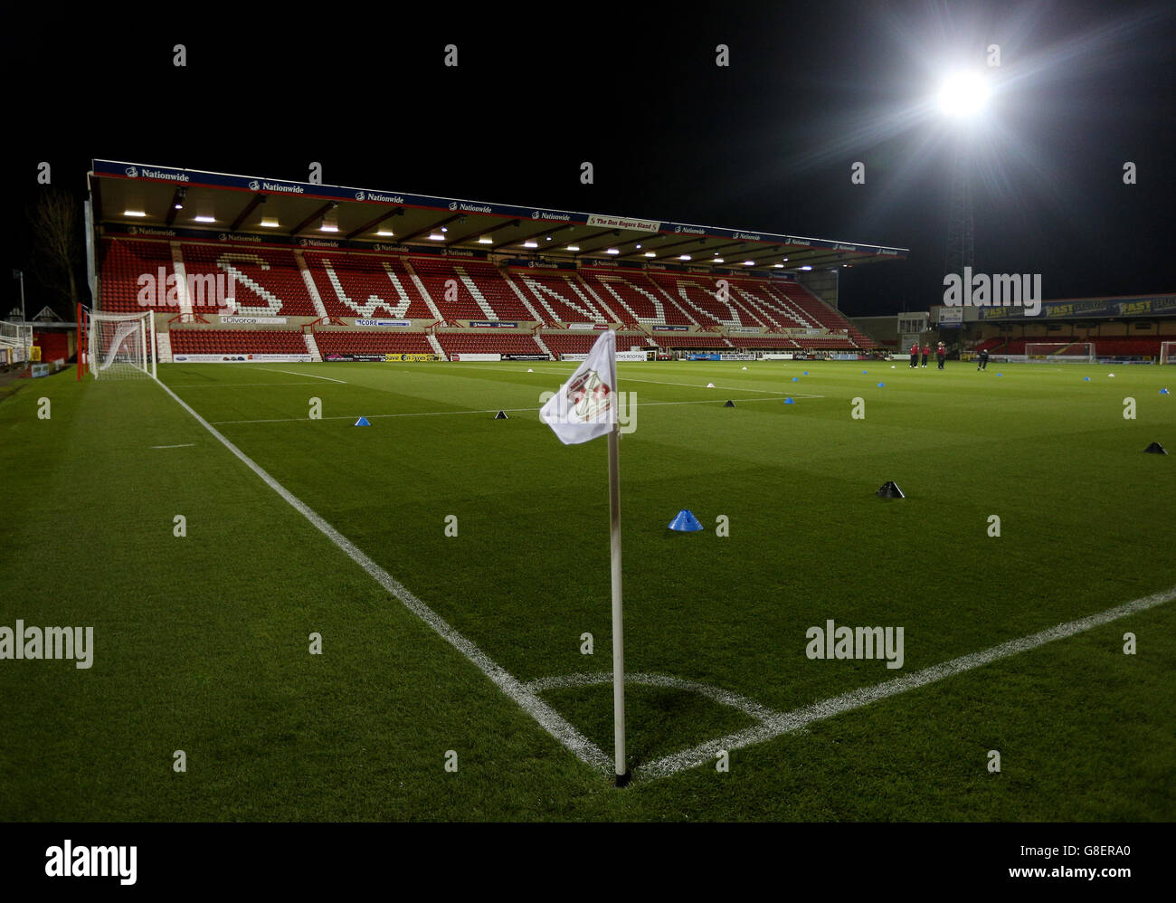 Swindon Town / Walsall - Sky Bet League One - County Ground. Eine allgemeine Ansicht des County Ground, Swindon. Stockfoto