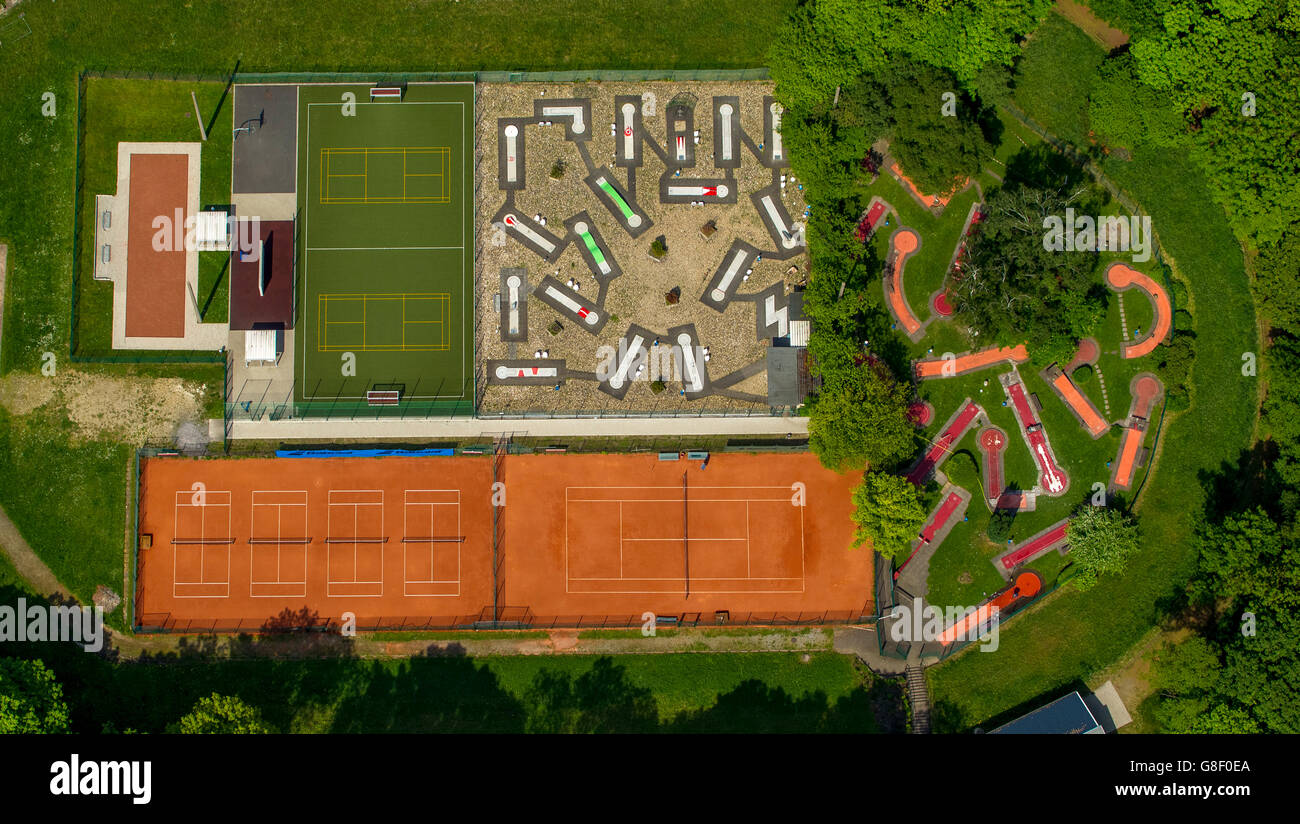 Luftbild Stadion Wanne Sud Mini Golf Mgc Rot Weiss Wanne Eickel