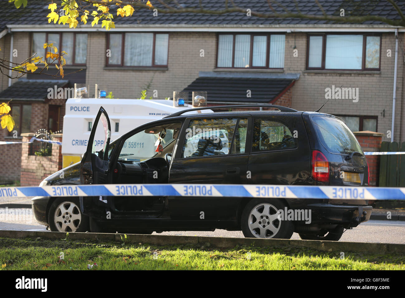 West Belfast schießen Stockfoto