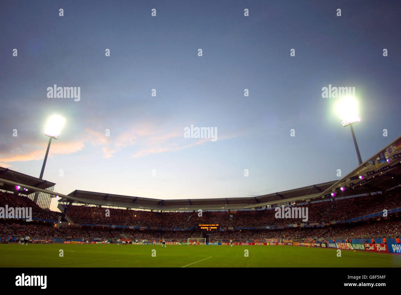 Fußball - FIFA-Konföderationen-Pokal 2005 - Gruppe A - Argentinien gegen Deutschland - Franken-Stadion. Franken-Stadion, Nürnberg Stockfoto