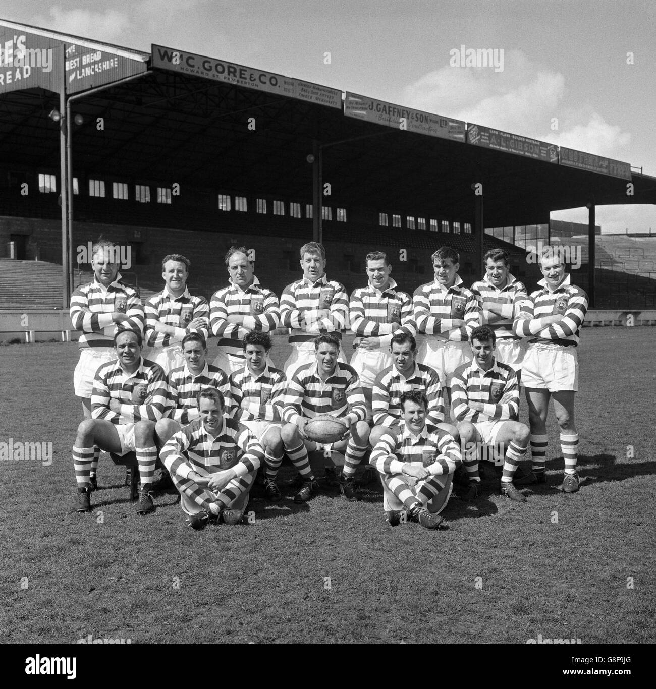 Rugby League - Wigan RLC - 1963 Cup-Finale Stockfoto