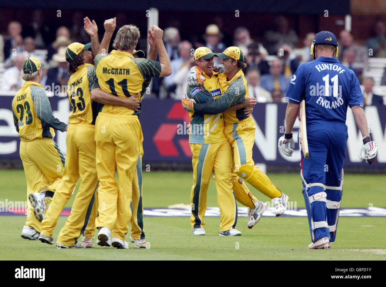 Kricket - der NatWest International dreieckigen Series - Finale - England V Australien - Lord Stockfoto