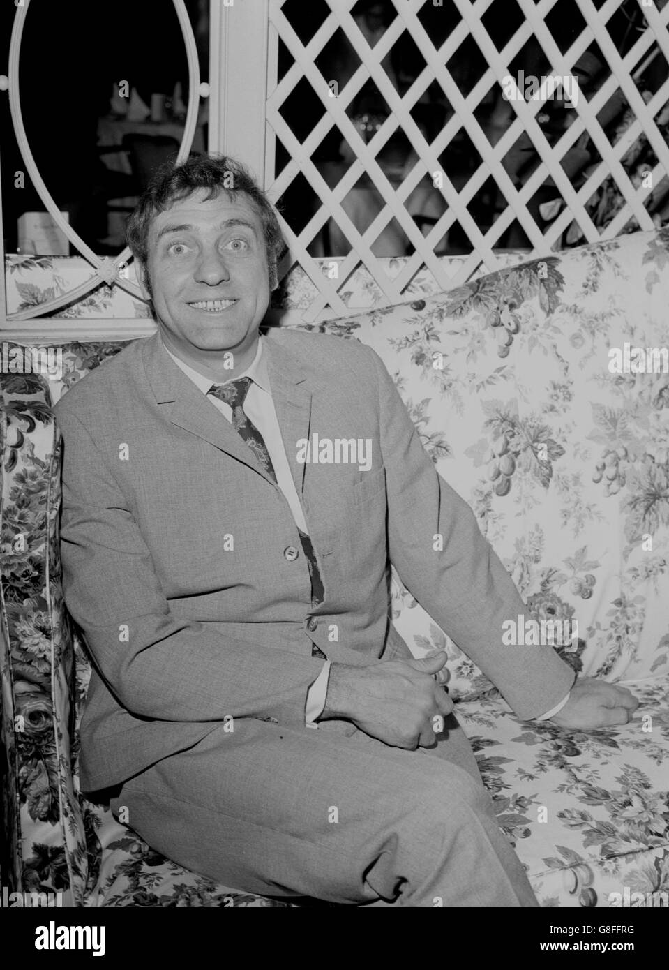 Harry H. Corbett - Liverpool. Harry H. Corbett in Liverpool. Stockfoto