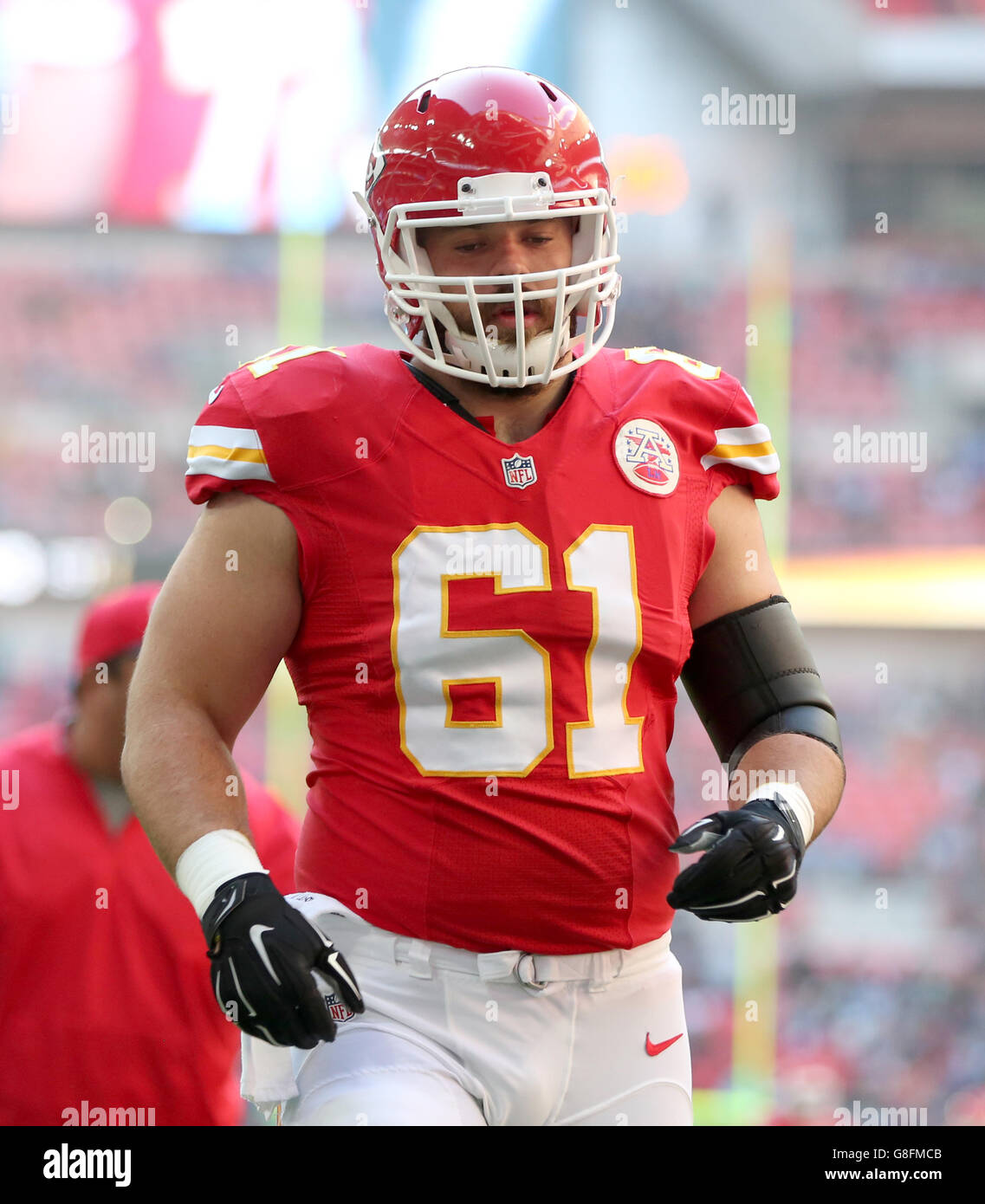 Rost - NFL International Series 2015 - Kansas City Chiefs V Detroit Lions - Wembley-Stadion Stockfoto