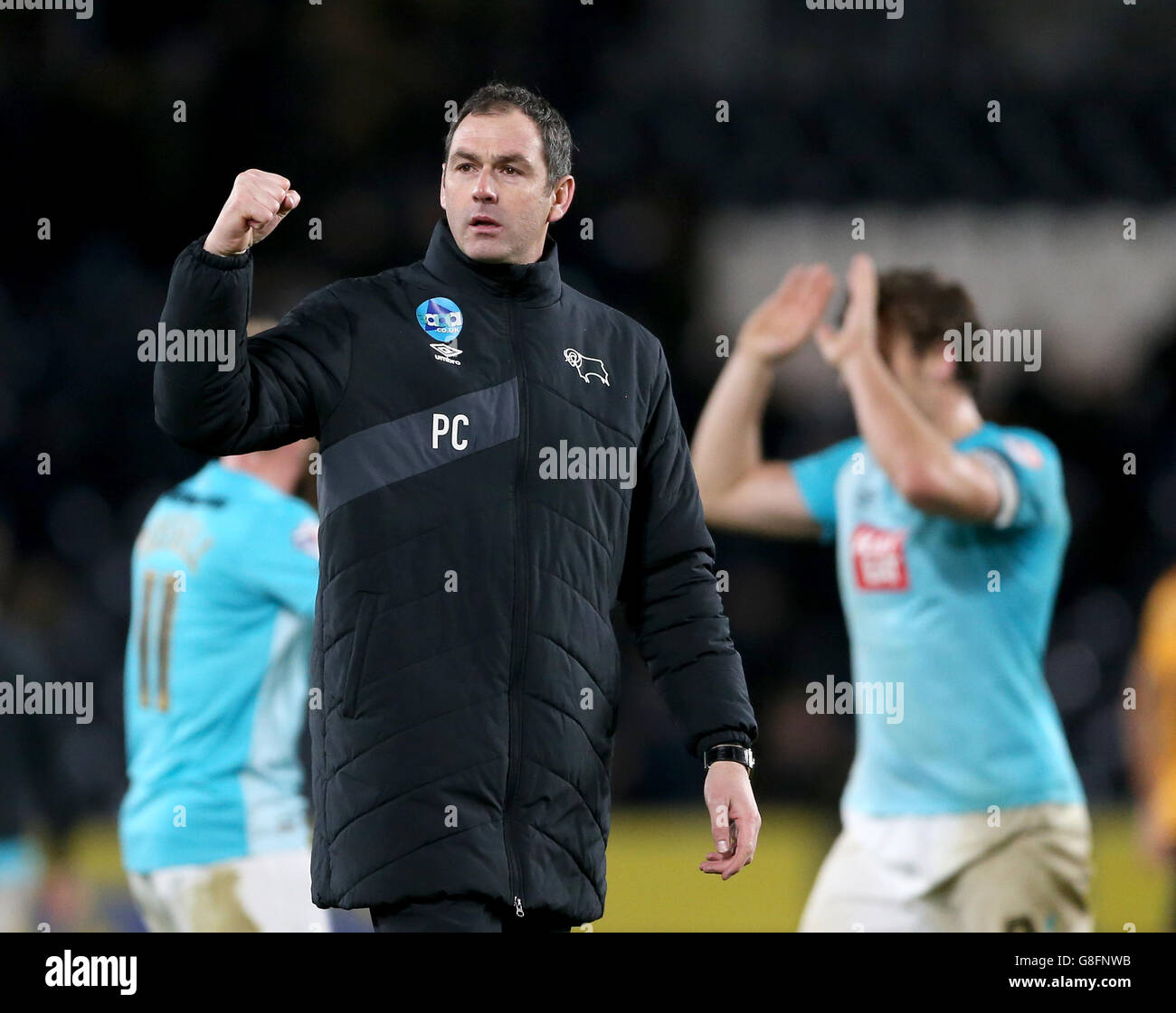 Hull City V Derby County - Sky Bet Meisterschaft - KC Stadium Stockfoto