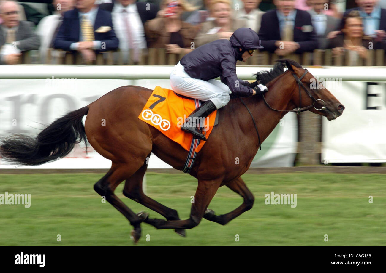 Horse Racing - die Juli-Sitzung - Classic FM Raceday - Newmarket Juli Stockfoto