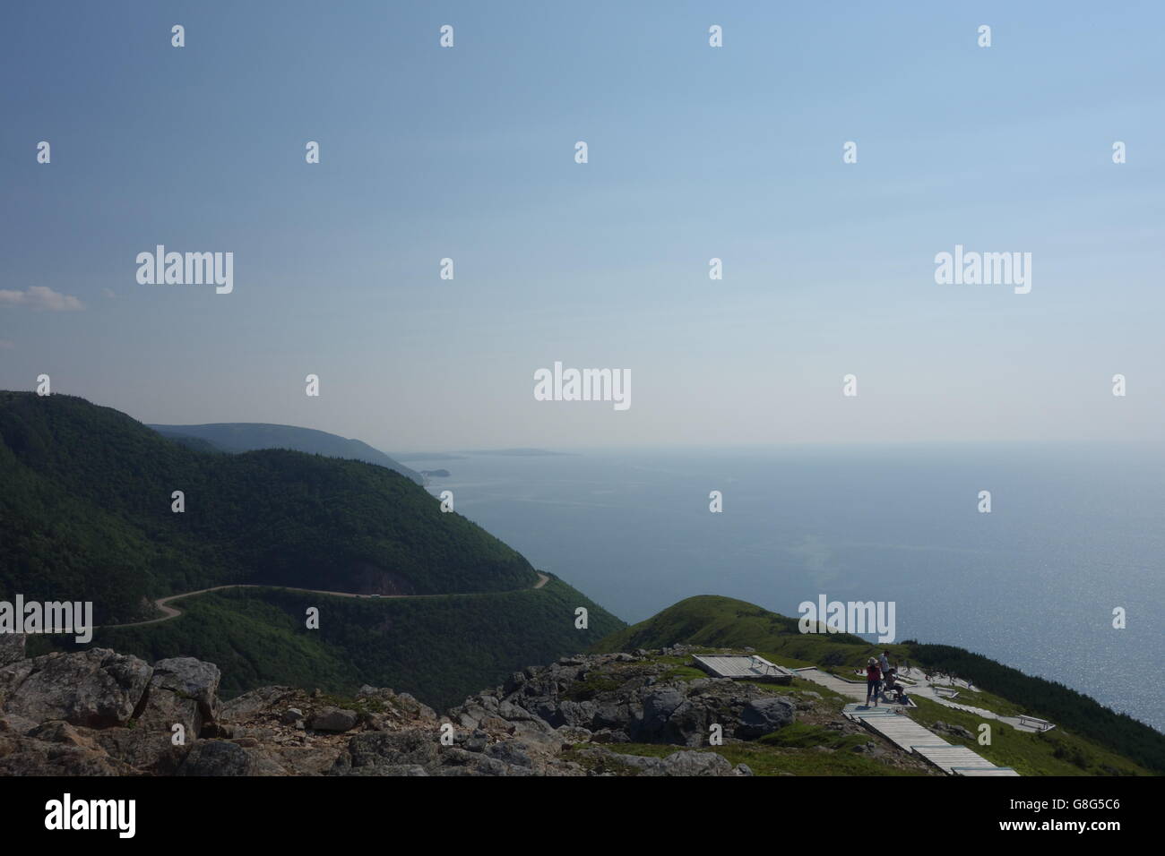 Skyline Trail, Kap-Breton-Highlands-Nationalpark, Kanada Stockfoto