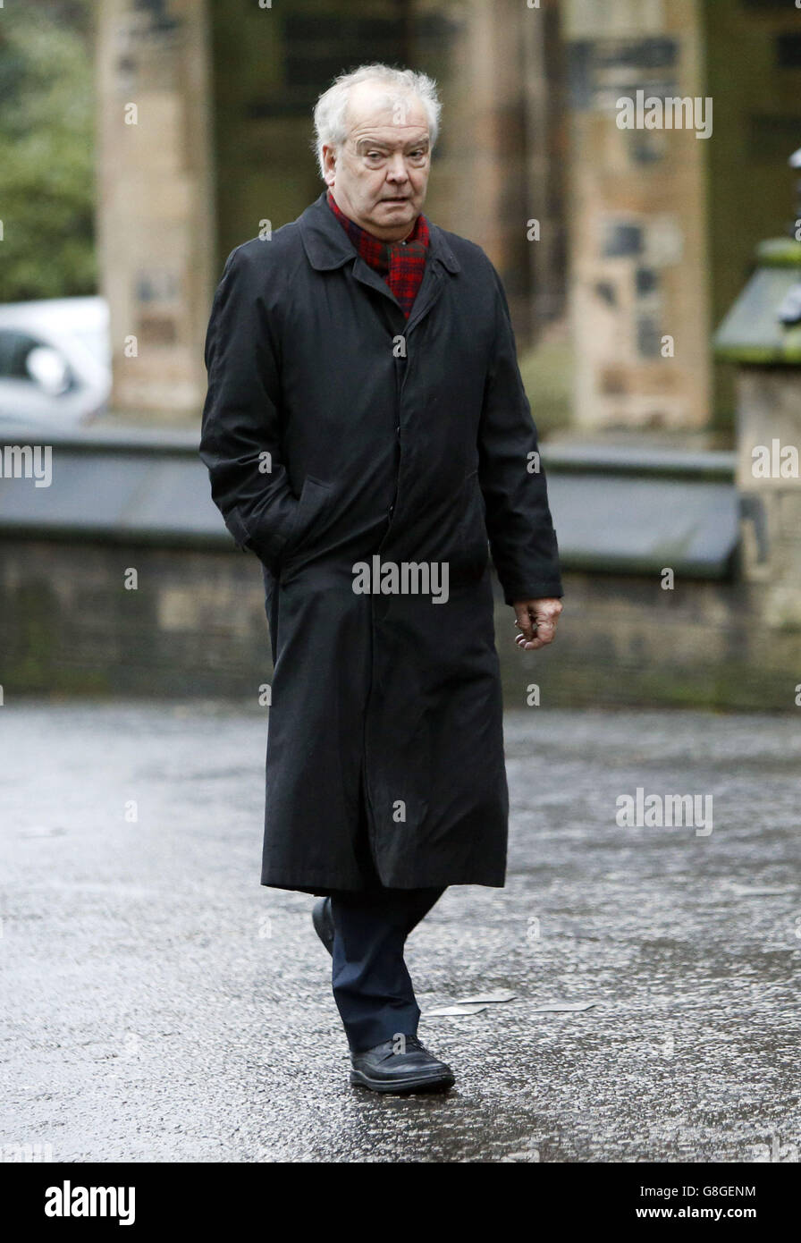 William McIlvanney Beerdigung Stockfoto