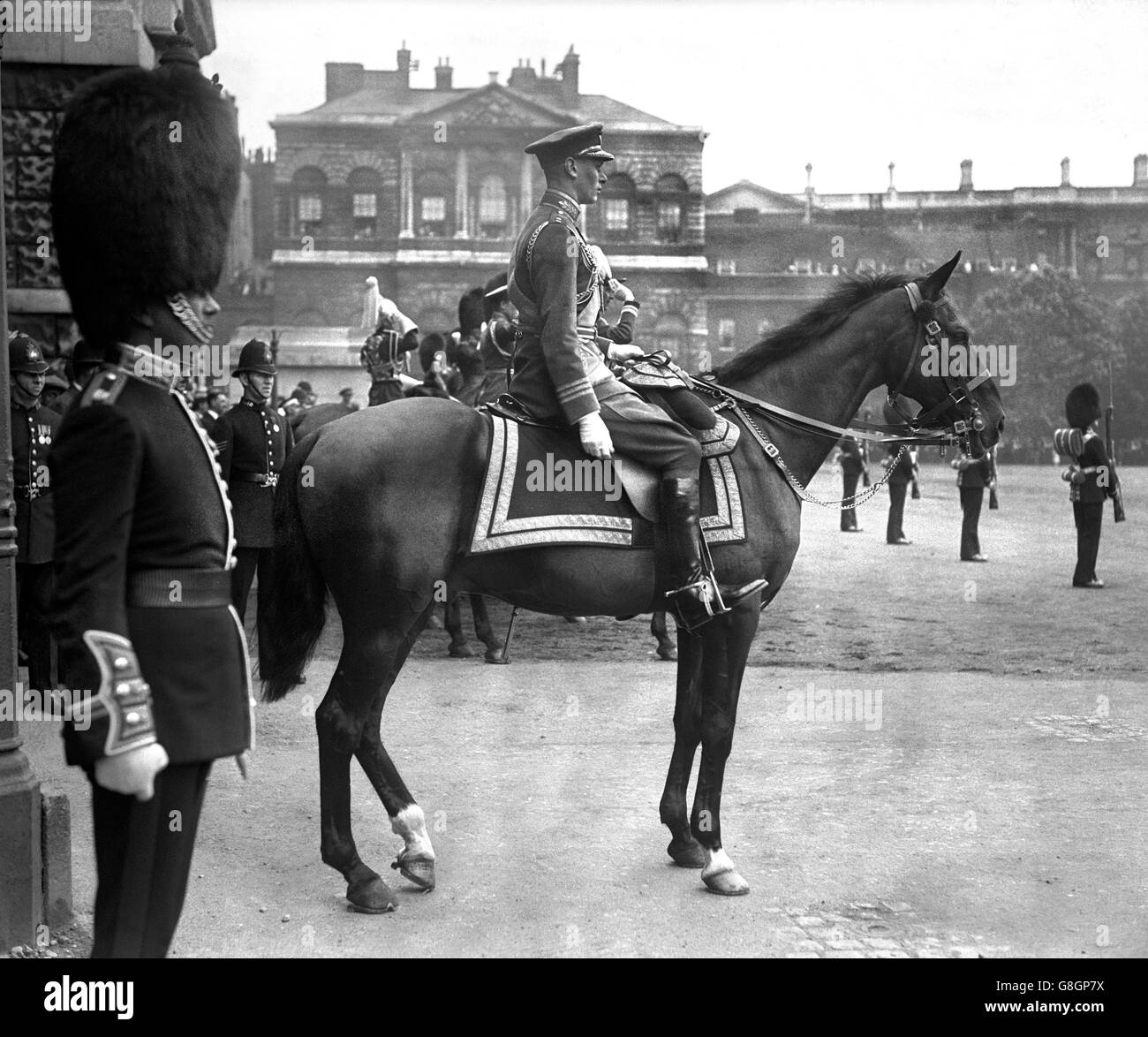 Der Herzog von York - Trooping die Farbe - Horse Guards, London Stockfoto