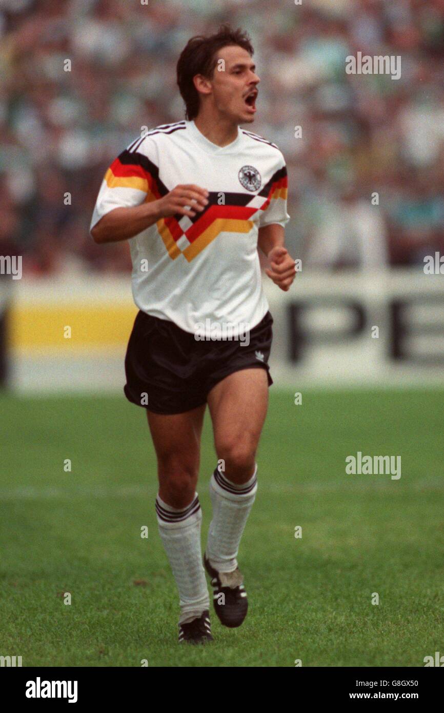 Fußball - Deutschland. Olaf Thon, Deutschland Stockfoto