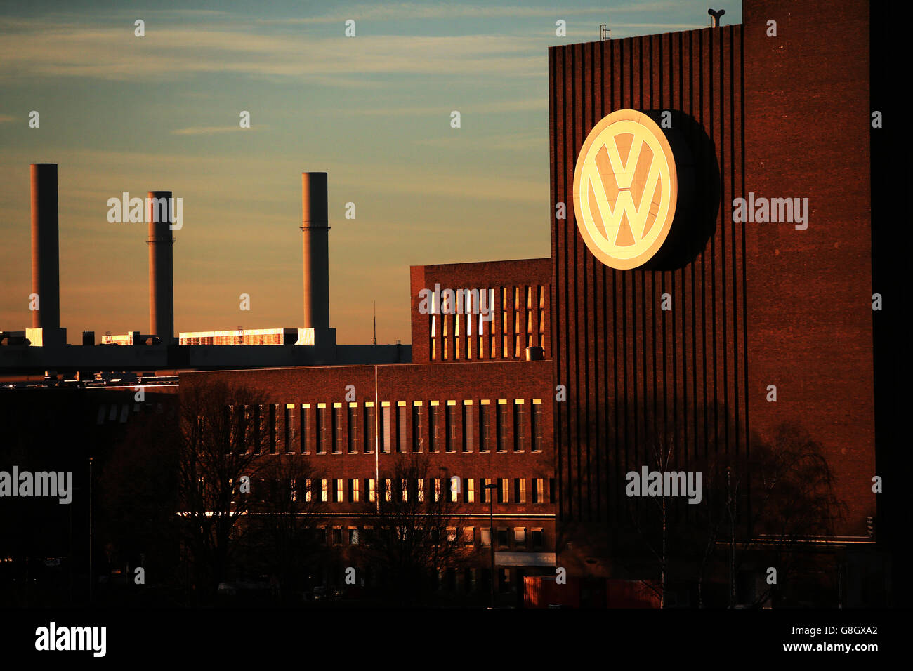 Volkswagenwerk - Wolfsburg Stockfoto