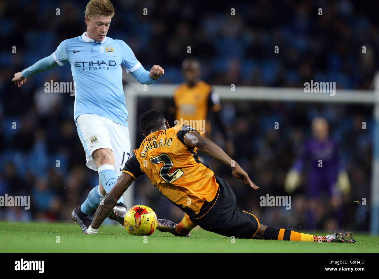 Manchester City gegen Hull City - Hauptstadt ein Pokalfinale - Quartal - Etihad Stadium Stockfoto
