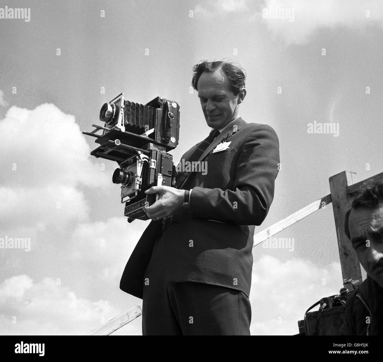 PA-Fotograf Ron Bell. Presseverband Fotograf Ron Bell. Stockfoto