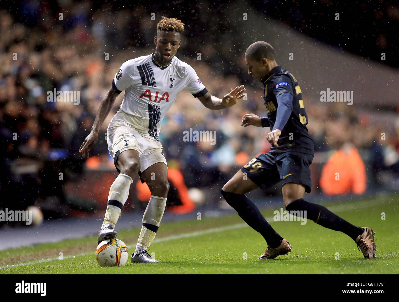 Tottenham Hotspur gegen AS Monaco – UEFA Europa League – Gruppe J – White Hart Lane. Joshua Onomah von Tottenham Hotspur Stockfoto