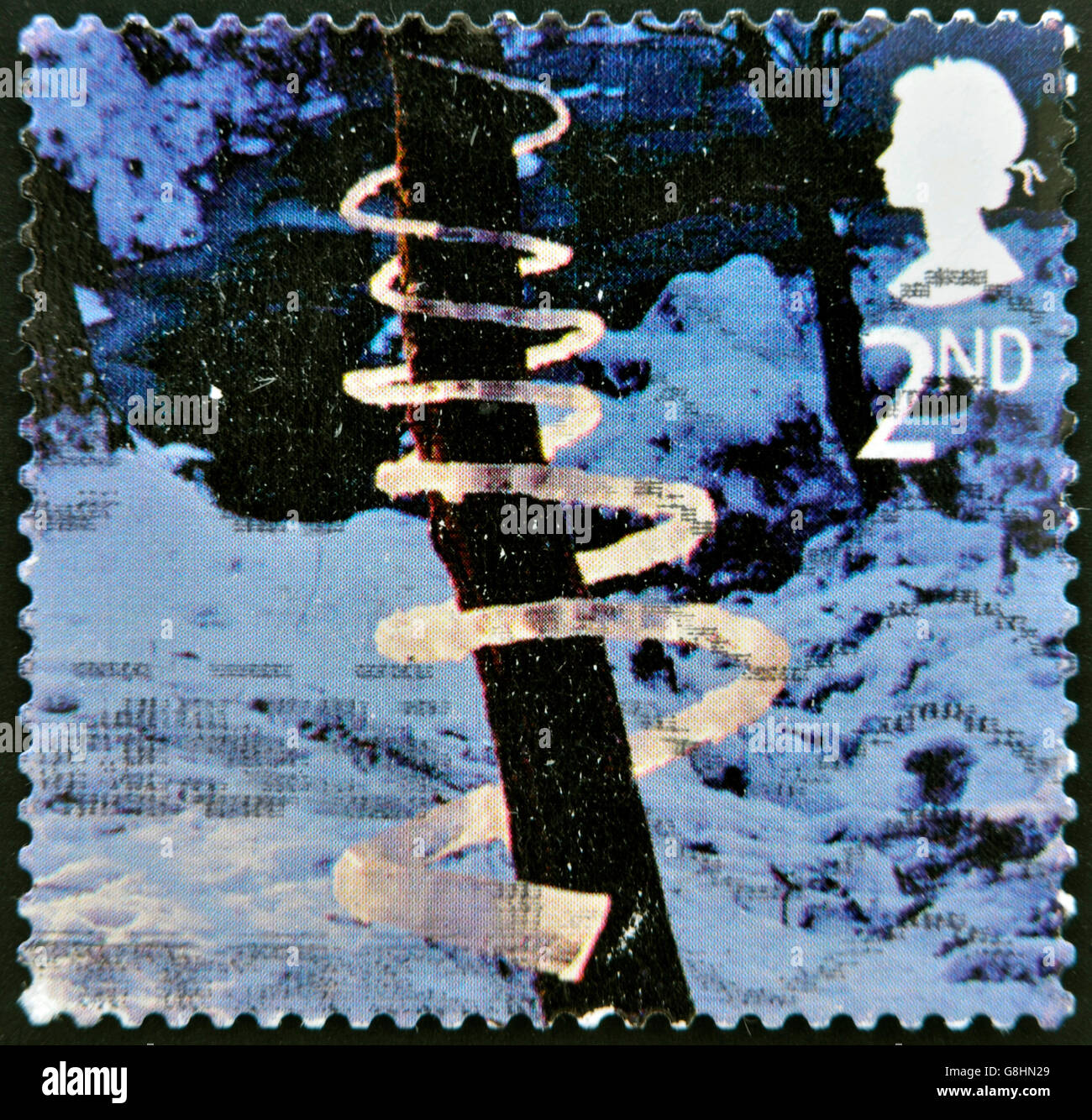 Vereinigtes Königreich CIRCA 2003 Eine Briefmarke