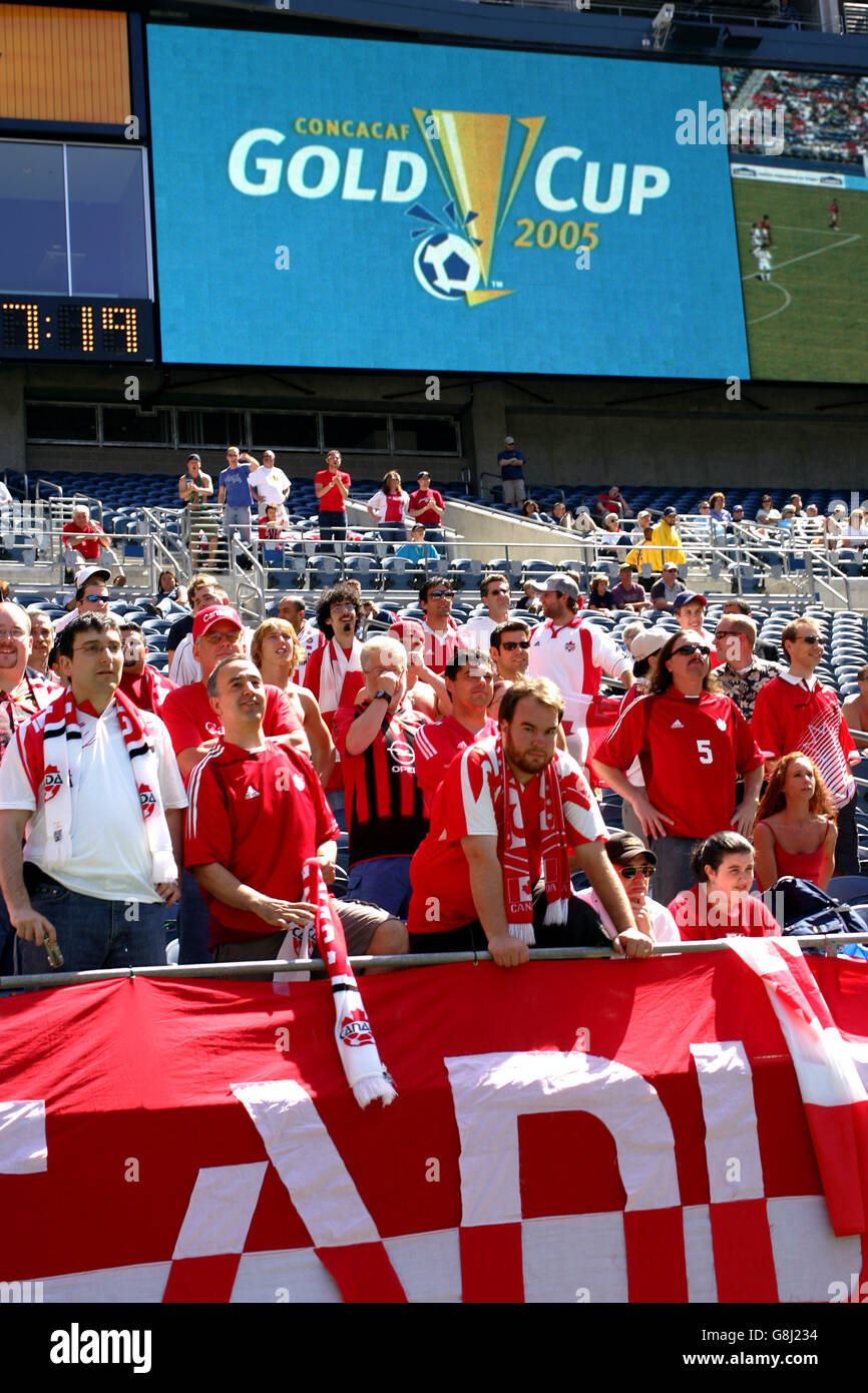 Fußball - CONCACAF Gold Cup 2005 - Gruppe B - USA-Kanada - Qwest Field Stockfoto