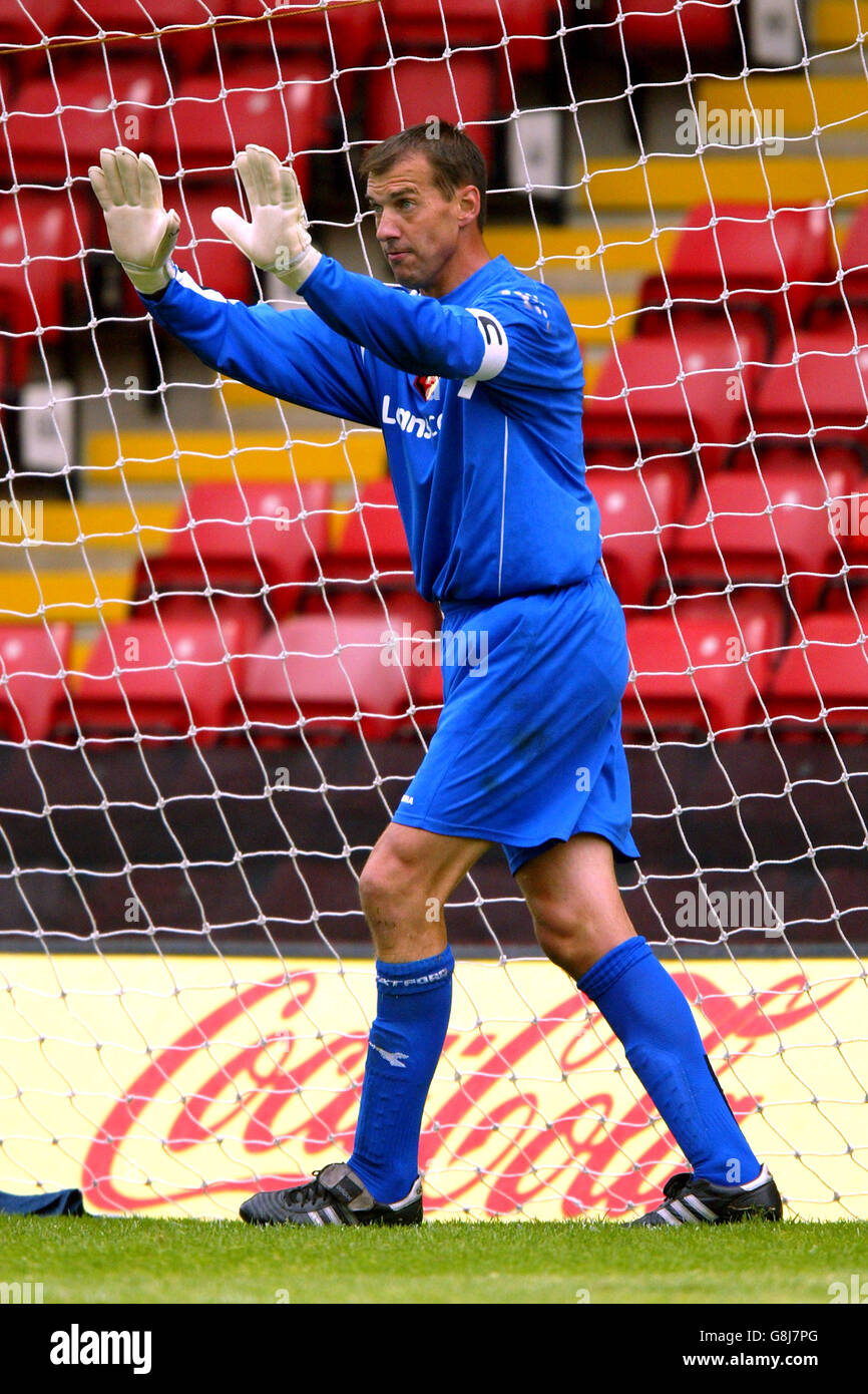 Fußball - freundlich - Watford V Charlton Athletic - Vicarage Road Stadium Stockfoto