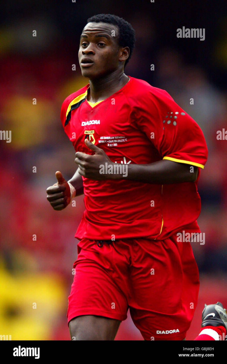 Fußball - freundlich - Watford V Charlton Athletic - Vicarage Road Stadium Stockfoto