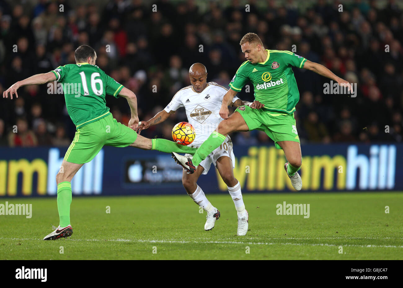 Swansea City V Sunderland - Barclays Premier League - Liberty Stadium Stockfoto
