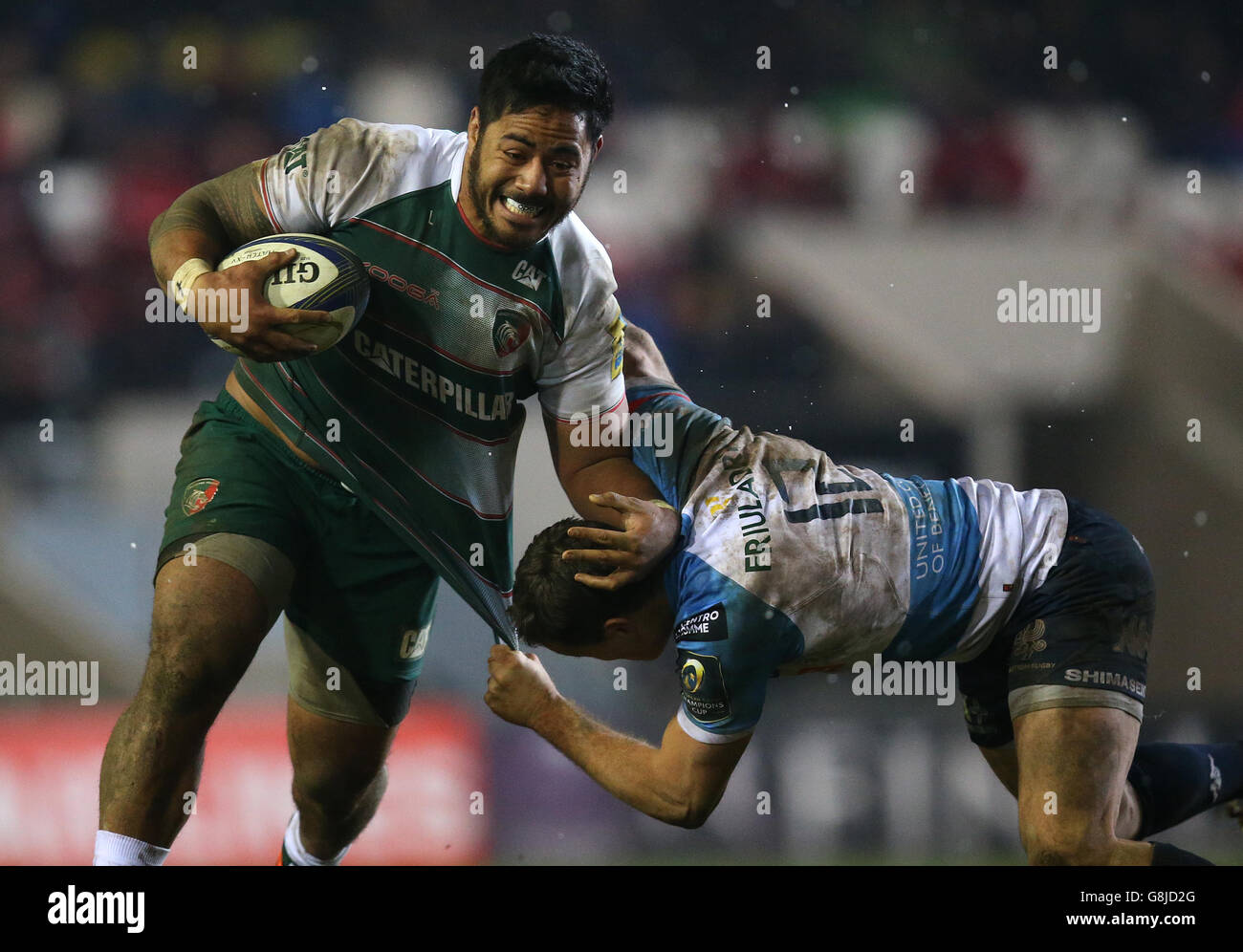 Leicester Tigers V Benetton Treviso - European Champions Cup - vier Pool - Welford Road Stockfoto