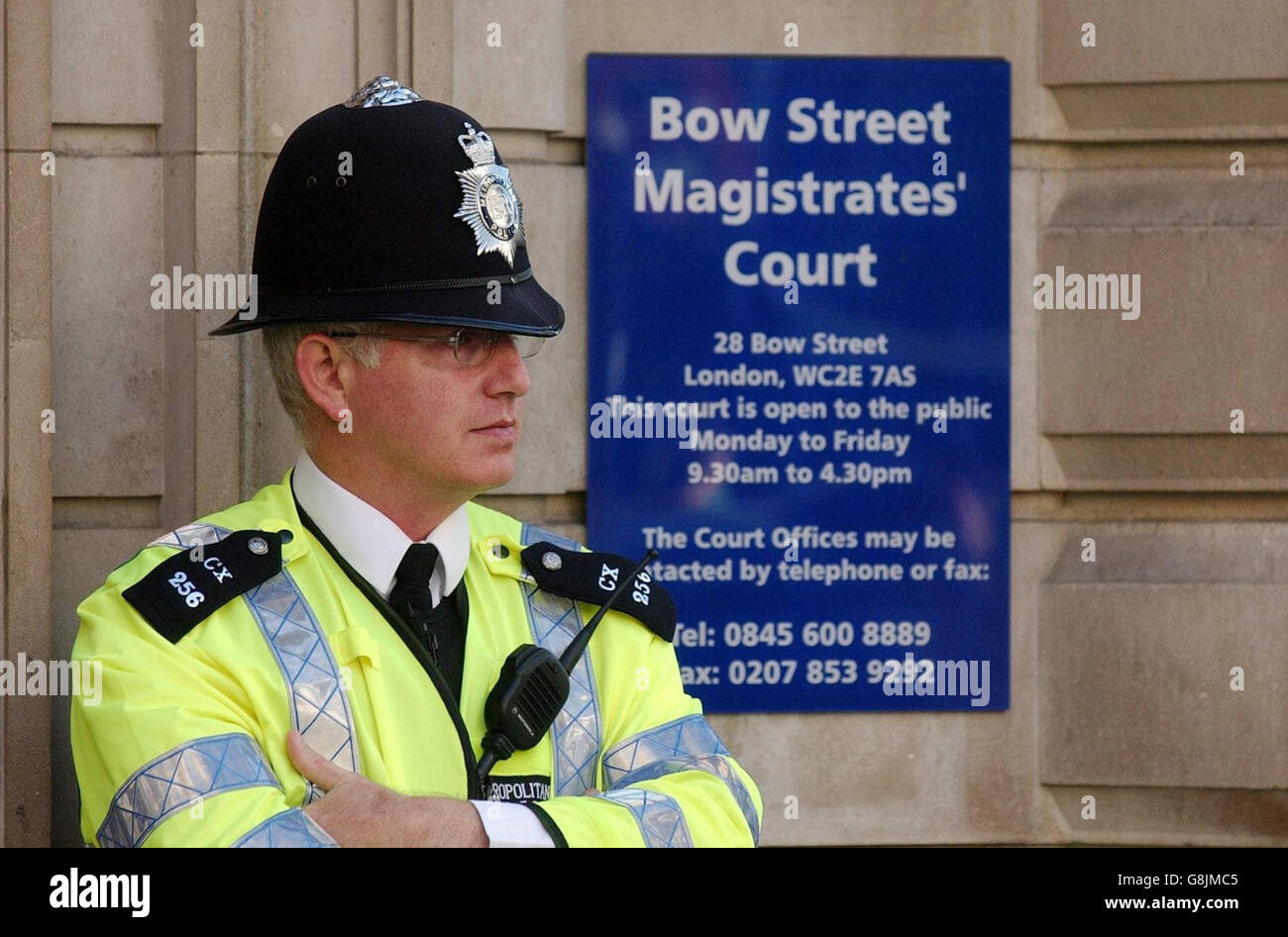Terroristische Anschläge in London Stockfoto
